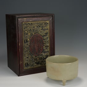 Guan Ware Porcelain Incense Burner
