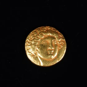 Gilt Bronze Coin