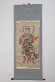 Chinese Drawing Buddha Painting