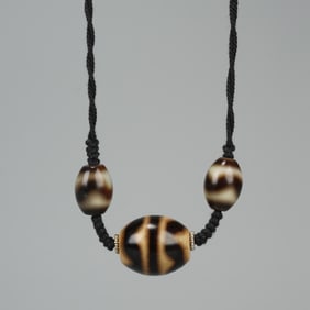 Dzi Bead Necklace