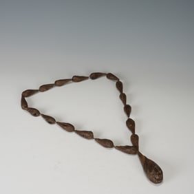 Agarwood Bead Necklace