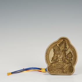 Bronze Green Tara Figure