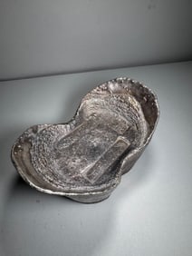 Silver Ingot Ornament