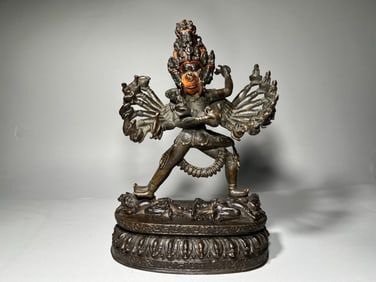 Bronze Chakrasamvara Figure