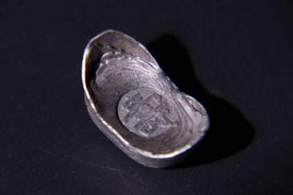 Silver Ingot Ornament