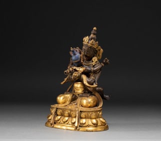 Gilt Bronze Chakrasamvara Figure