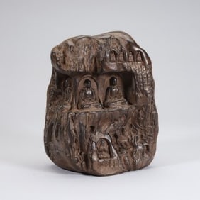 Stone Sakyamuni Figure