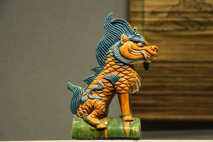 Glassware Carved Beast Shape Figure