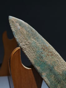 Chinese Bronze Ge Ornament