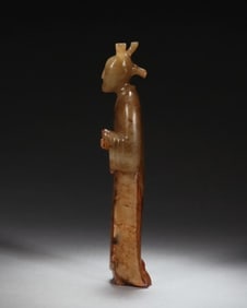 Jade Carved Character Shape Figure