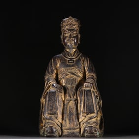 Gilt Bronze Buddha Figure