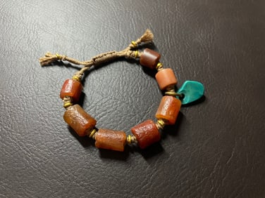 Agate Bead Bracelet
