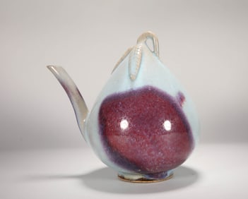 Jun Ware Porcelain Pot