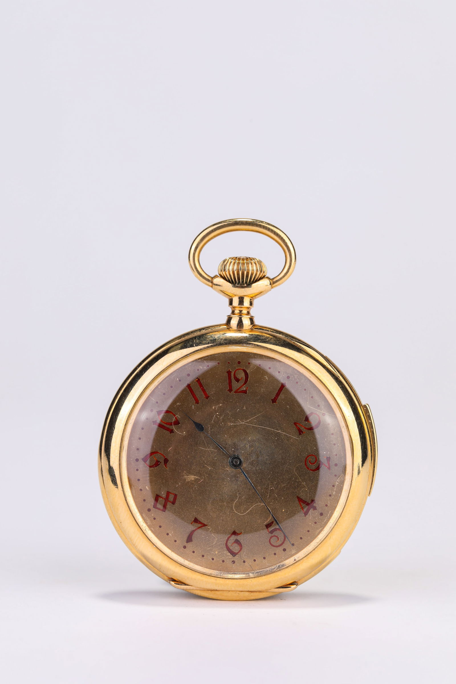 A Patek Philippe 18k Gold Five-Minute Repeater Antique Pocket Watch