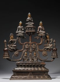 A Seated Figure of Flame-Mouth Salvation Shakyamuni