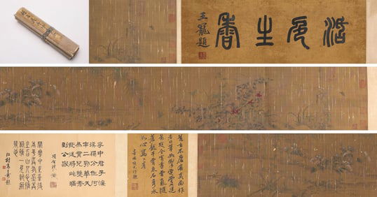 Zhao Chang (act. 11th century), attributed to, Flower Handscroll