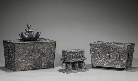 A Gilt-Silver Reliquary
