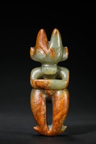 A Hongshan Culture 'Sun God' Figure