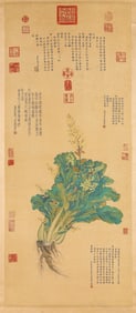 Jiang Tingxi (1669-1732), attributed to, Hundred Vegetables