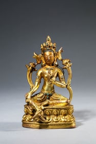 A Figure of Green Tara