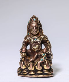 A Figure of Yellow Jambhala
