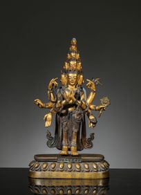 A Figure of Eleven-Headed Avalokiteshvara