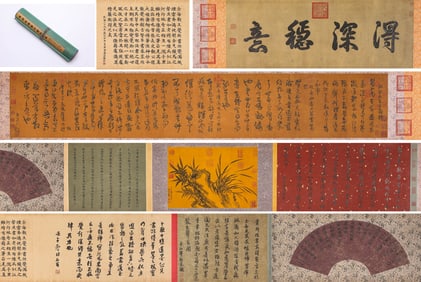 Wang Duo (1592-1652), attributed to, Cursive Script in Manner of Ancient Masters