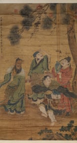 Zhao Mengfu (1254-1322), attributed to, Figures