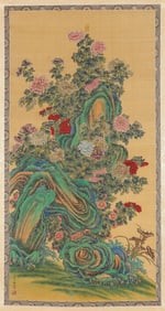 Zou Yigui (1686-1772), attributed to, Flowers