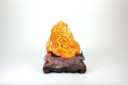 A Shoushan Tianhuang Stone Figure