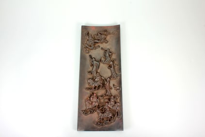 A Shoushan Tianhuang Stone Figure Mountain Sculpture