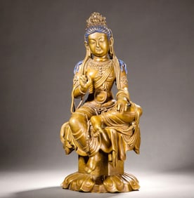 A Bronze Buddha Statue