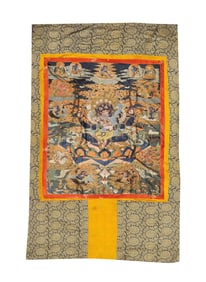 A Thangka of Mahakala