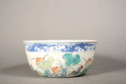 A Doucai "Lotus Pond" Bowl