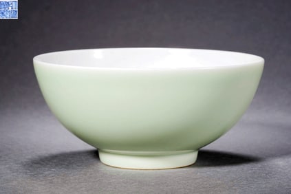 A Mung Bean Glazed Bowl