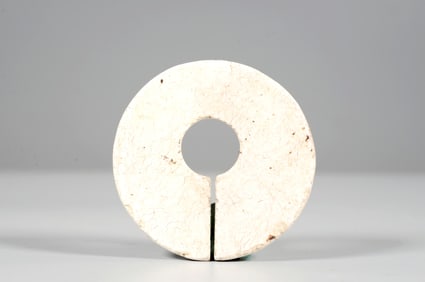 A Ancient Jade Jue Earring