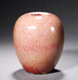 A Underglaze Red Fish