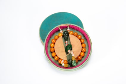 Beeswax Eighteen Praying Bead Bracelet
