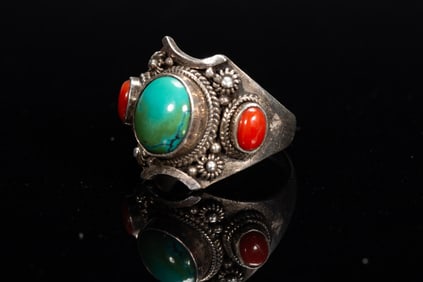 Green Turquoise Ring