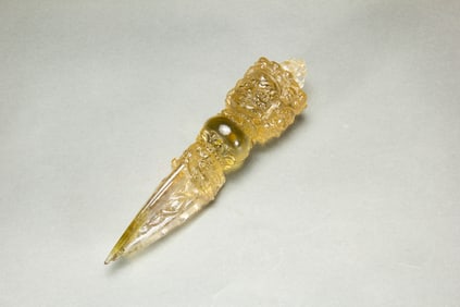 Tea Crystal Vajra Ornament
