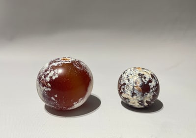 Pair of Agate Bead