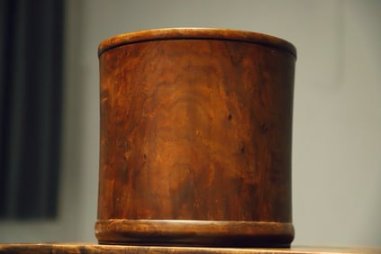 Huanghuali Wood Brush Pot