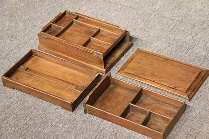 Huanghuali Wood Lid Box