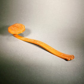 A BAMBOO-CARVED RUYI SCEPTRE