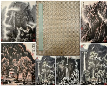 A CHINESE HAND ALBUM WITH THE MARK OF LI KERAN