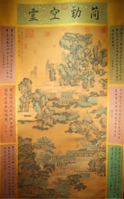 Chinese Drawing Character Story Painting,Xia Gui Mark