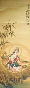 Chinese Drawing Buddha Painting,Zhang Daqian Mark