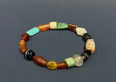 Gem Stone Bead Bracelet