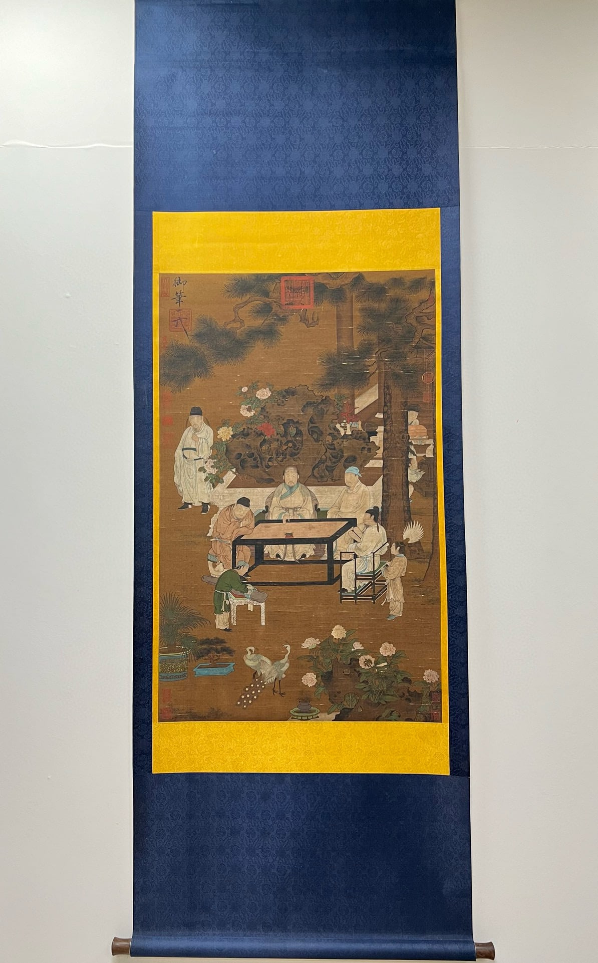 Chinese Drawing Character Story Painting,Song Huizong Mark: Chinese Drawing Character Story Painting,Song Huizong Mark (66 x 106cm)