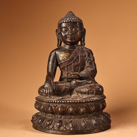 Bronze Sakyamuni Figure